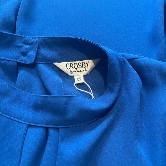 NWT- CROSBY- REAGAN BLOUSE ( TWIIGHT) - Picture 4 of 7